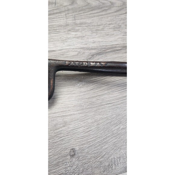 FABULOUS 19TH CENTURY ANTIQUE SHAKER WROUGHT IRON ADJUSTING PIE WARMING TRIVET - Picture 7 of 11